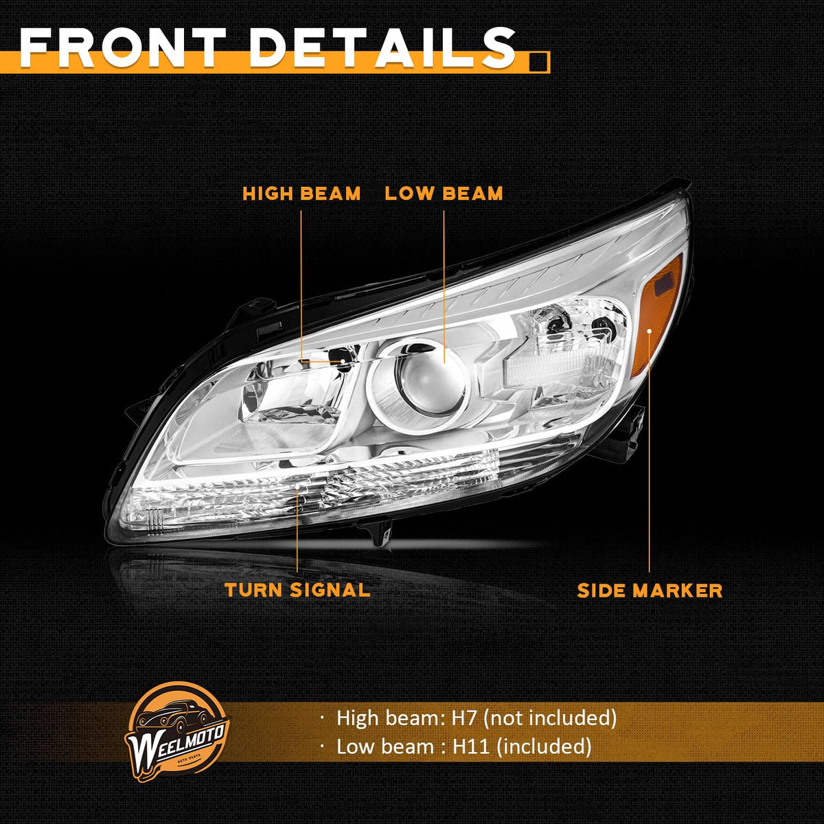 WEELMOTO water vapor sealed housing indicating long-lasting protection