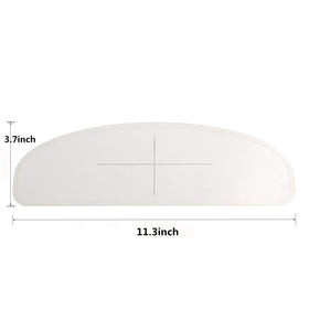 WeePro circled-back adhesive pattern close-up for accurate placement benefit