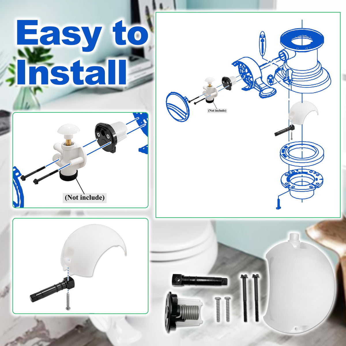 WEHOPE installed in RV toilet demonstrating correct fit and restored function