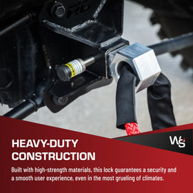 Weigh Safe shaft detail highlighting stainless steel corrosion resistance