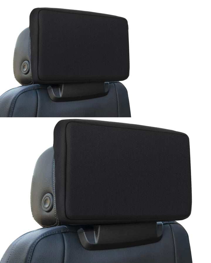 WEIGUZC front view of two covers showing fit and tidy storage benefit
