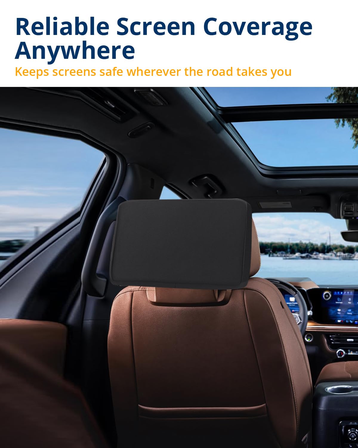 WEIGUZC lifestyle image of family in vehicle showing neat interior benefit