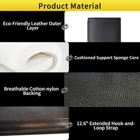 WEIHAO seatbelt cover installed in vehicle demonstrating comfort and reduced chafing