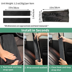 WEIHAO 15-inch length shown beside ruler for accurate size fit