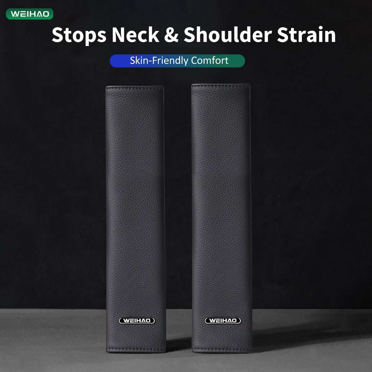 WEIHAO detailed hook-and-loop strap fastener showing secure, quick three-second fit