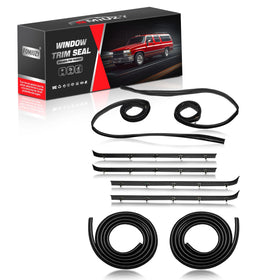 WEILEITE packaged front door seal kit showing complete contents and OEM-style fit