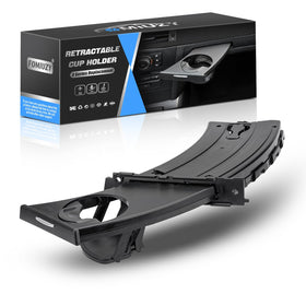 WEILEITE front-left cup holder in packaging showing ready-to-install convenience