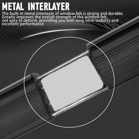 WEILEITE installer fitting the seal to a truck door frame for easier installation