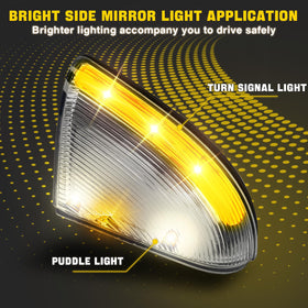 WEILEITE LED illumination demo at night illustrating brighter signal visibility