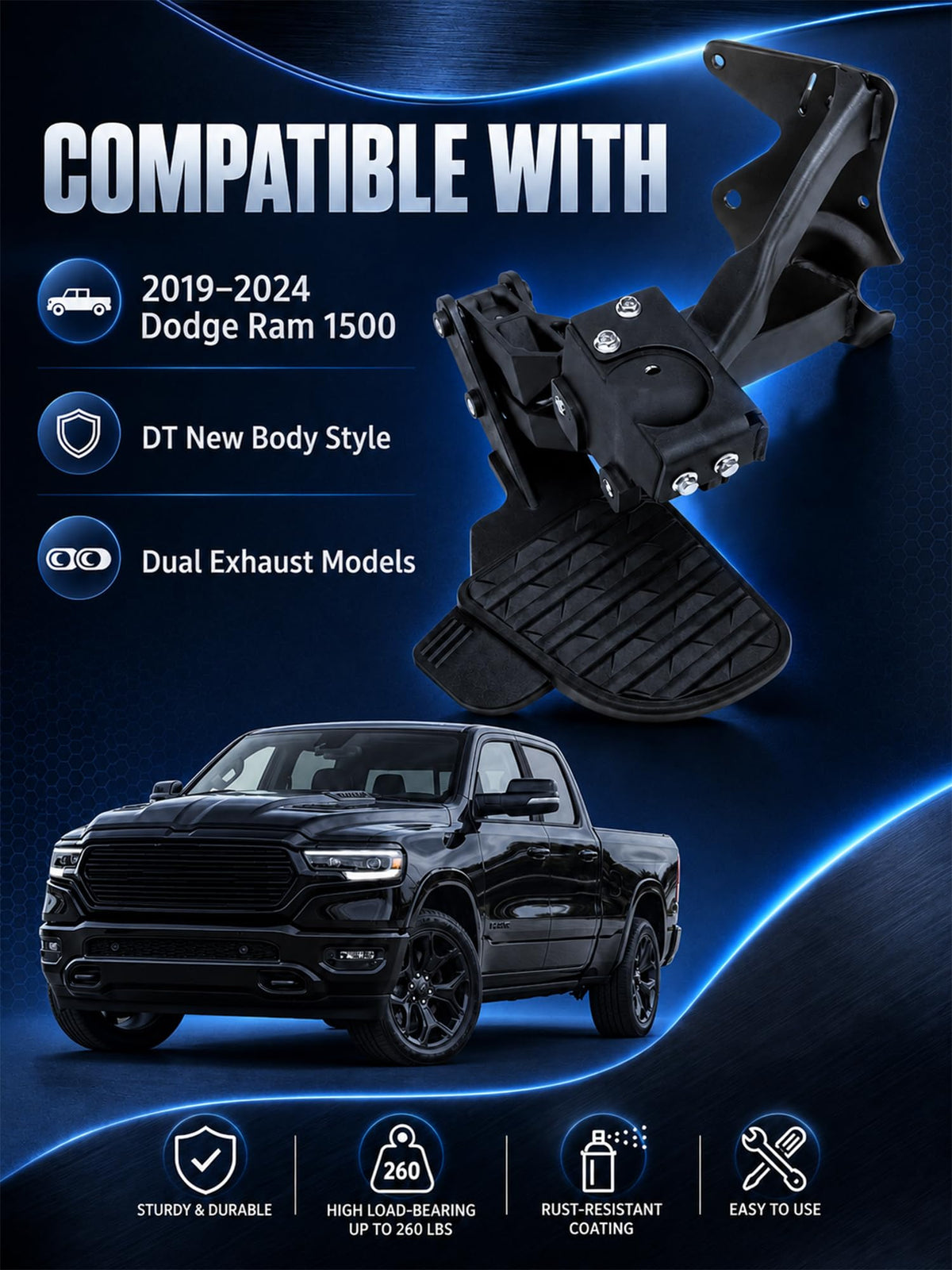 WEILEITE packaging and included step showing complete kit and warranty benefit
