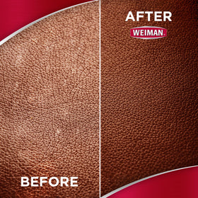 Weiman wipe next to hand showing size and travel-ready convenience