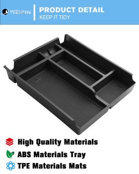 WEIPIN tray holding sunglasses and coins for organized cabin use