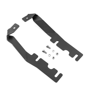 WeiSen front view of hood hinge brackets showing fit and alignment benefits