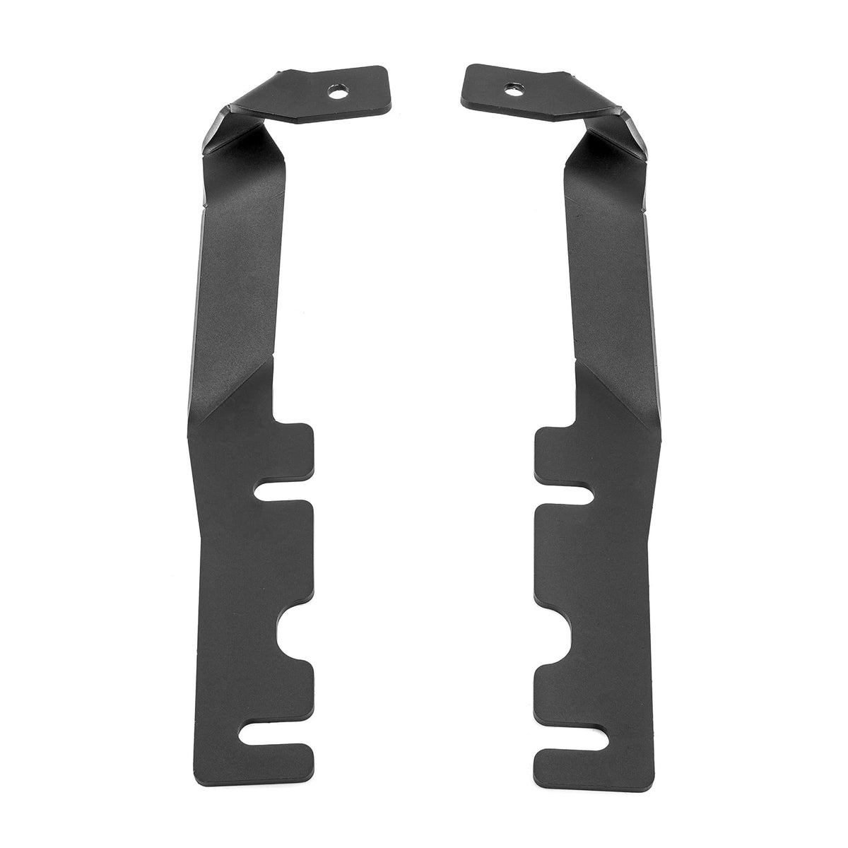 WeiSen bracket on Ram hood next to ruler showing scale and fit benefit