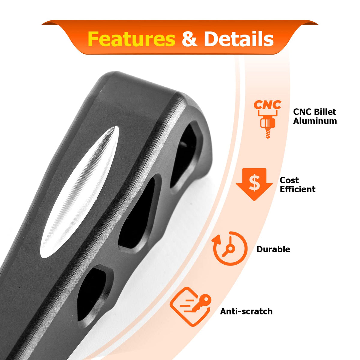 WeiSen X3 close-up of textured surface for enhanced hand control
