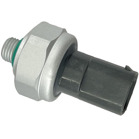 WEITARI sensor installed on A/C line demonstrating direct-fit replacement benefit