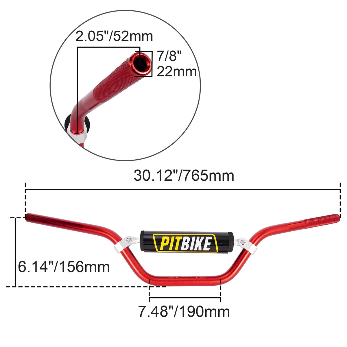 WEIYINGSI crossbar with foam pad detail offering impact protection benefit