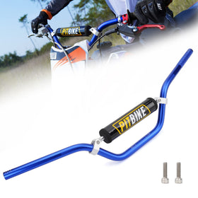 WEIYINGSI front view handlebar showing full blue finish and sleek look benefit