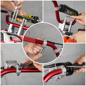 WEIYINGSI handlebar beside ruler showing trim markings for custom fit benefit