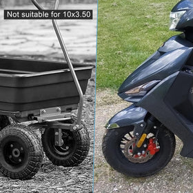 WEIYINGSI tire on scooter in city illustrating stable wet-weather handling