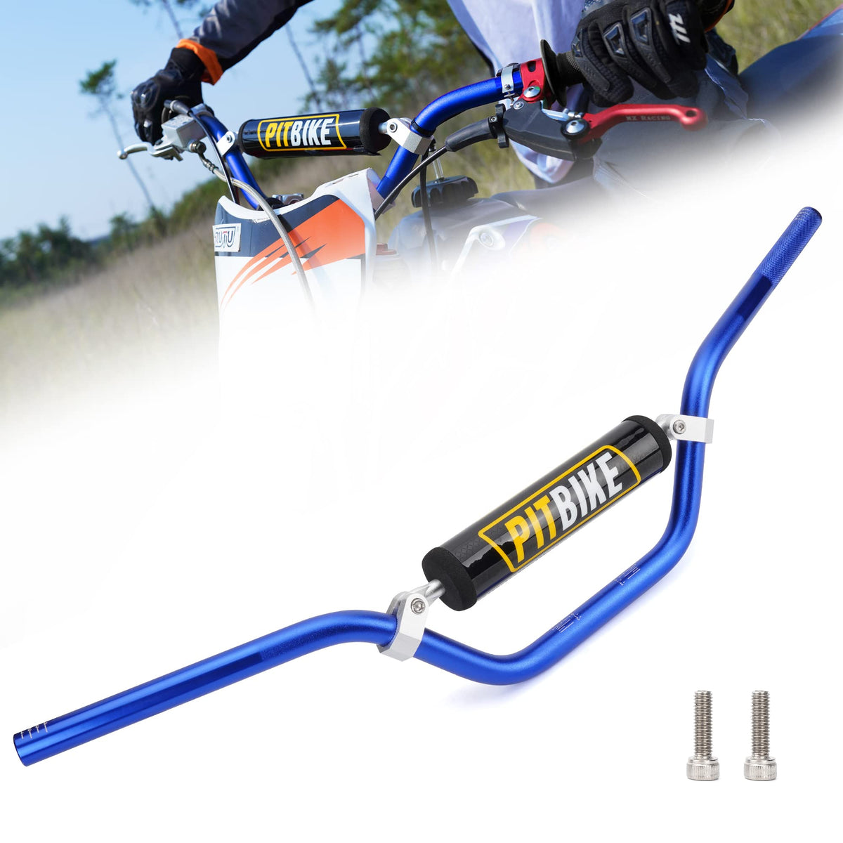 WEIYINGSI handlebar next to ruler showing scale for accurate trimming benefit