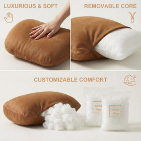 WELBRIT pillows in car interior showing improved comfort for driving