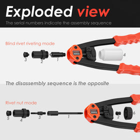 WelderElite set of mandrels organized to match metric and imperial sizes