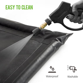 WELKIN mat rolled for compact storage and easy transport