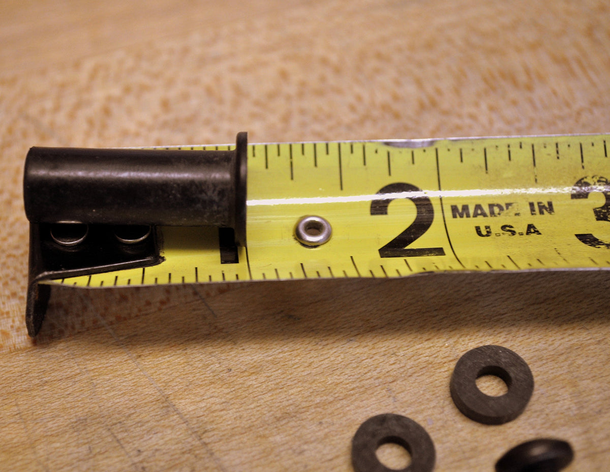 Wellnuts EPDM well nut close-up showing durable rubber resistant to UV and weather