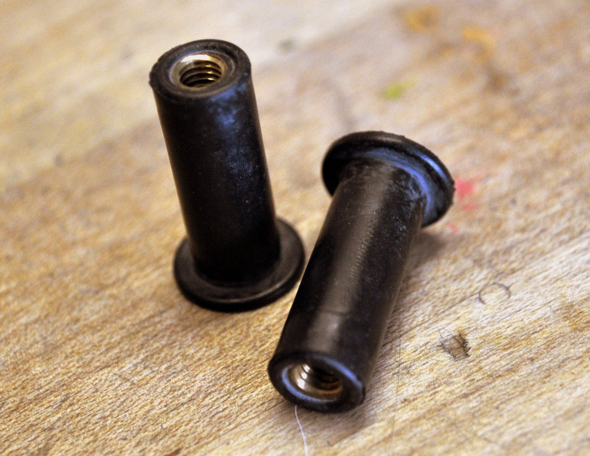 Wellnuts PEEK washer detail highlighting high-temperature strength and long-term reliability
