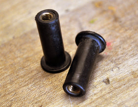 Wellnuts PEEK washer detail highlighting high-temperature strength and long-term reliability