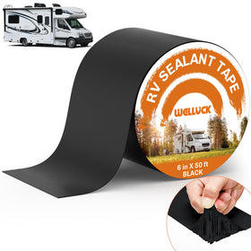 WELLUCK front packaging showing 6x50 black roll and benefits
