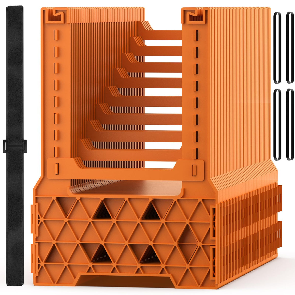 WELLUCK front view showing blaze orange support and immediate ready-to-use benefit