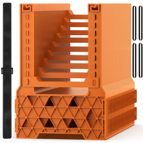 WELLUCK front view showing blaze orange support and immediate ready-to-use benefit