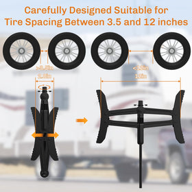 WELLUCK ratchet wrench, socket adapter and gloves included for quick installation