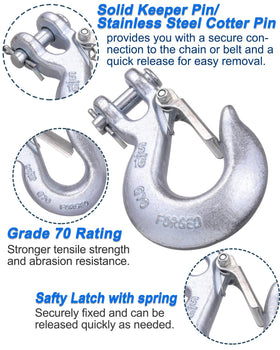 WENHUALI close-up of spring-loaded safety latch ensuring secure attachment
