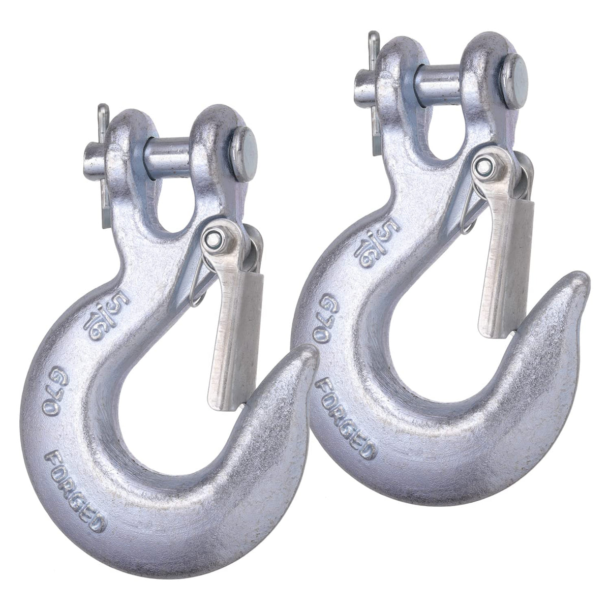 WENHUALI front view of clevis slip hook showing solid construction and rating