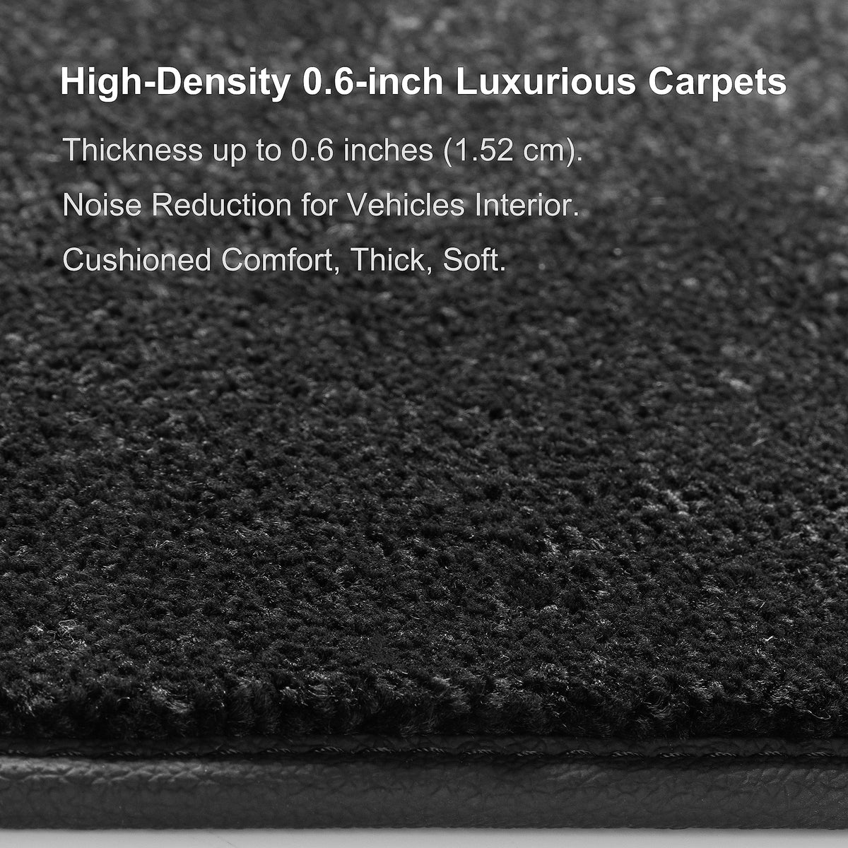 WENNEBIRD thickness cross section showing 0.6-inch layered construction for comfort