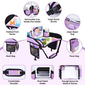 WENRENER installed on a car seat showing secure fit and reduced mess
