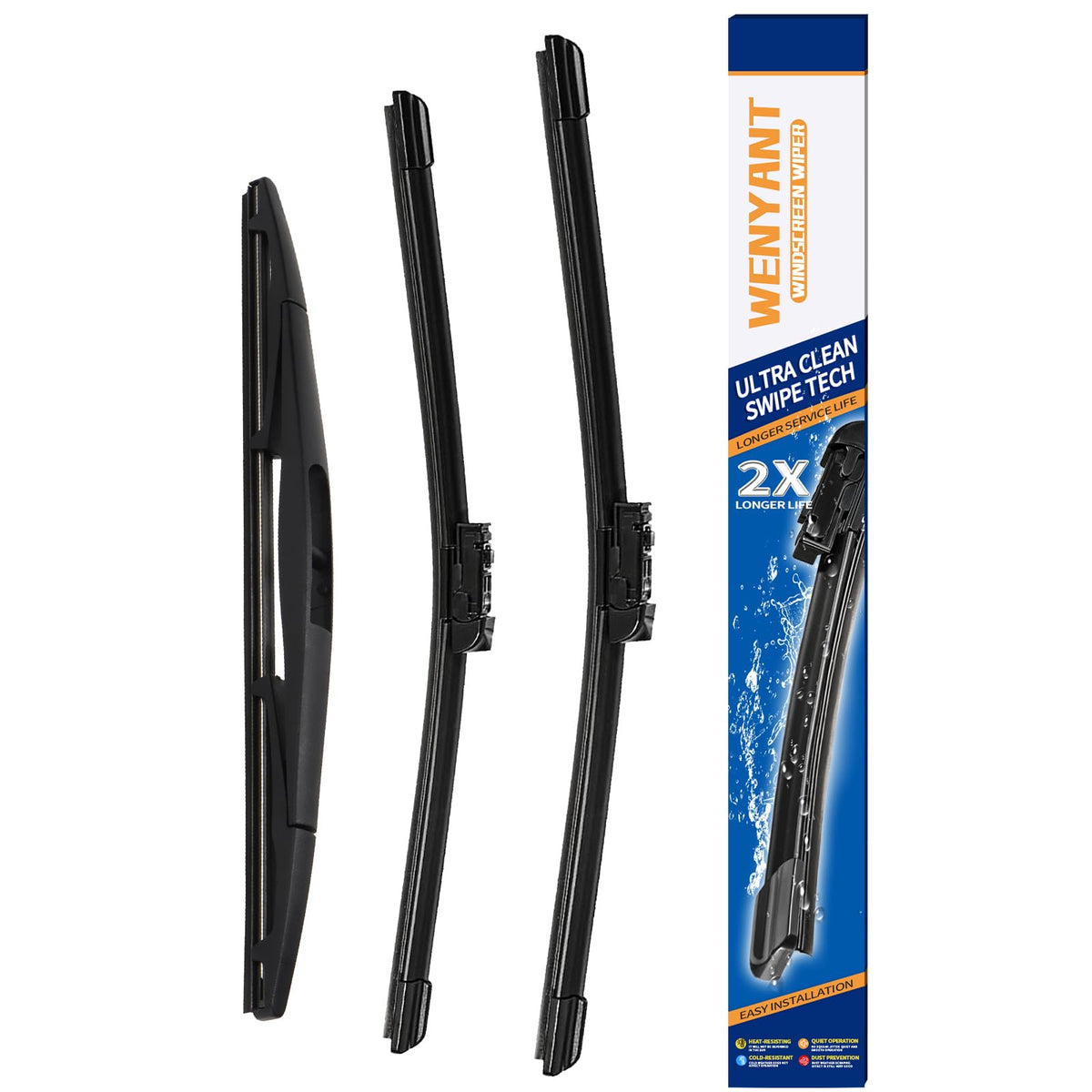 wenyant front wipers packaging showing complete set and benefits