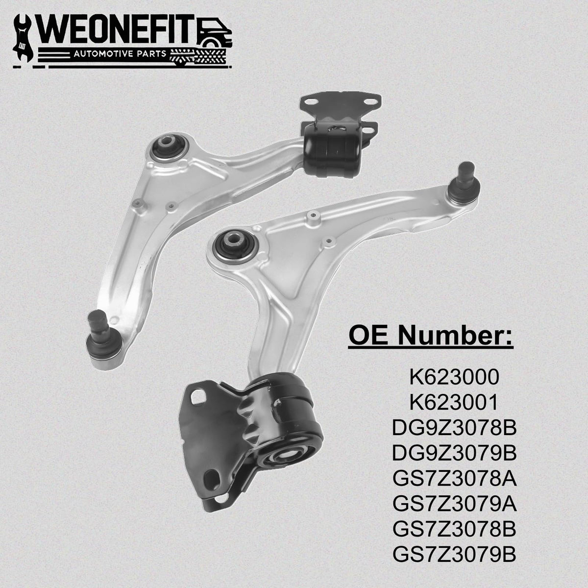 Weonefit ball joint detail shot illustrating secure steering connection