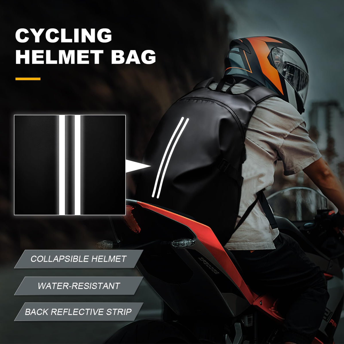 WEPLAN reflective strip detail improving night visibility benefit