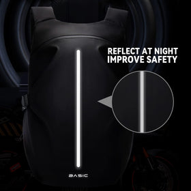 WEPLAN reflective strip detail improving night visibility and rider safety benefit
