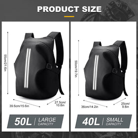 WEPLAN reflective strip detail increasing rider visibility and nighttime safety