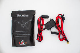 Werks Gruppe ChargeSafe front view showing plug and receptacle for safer charging