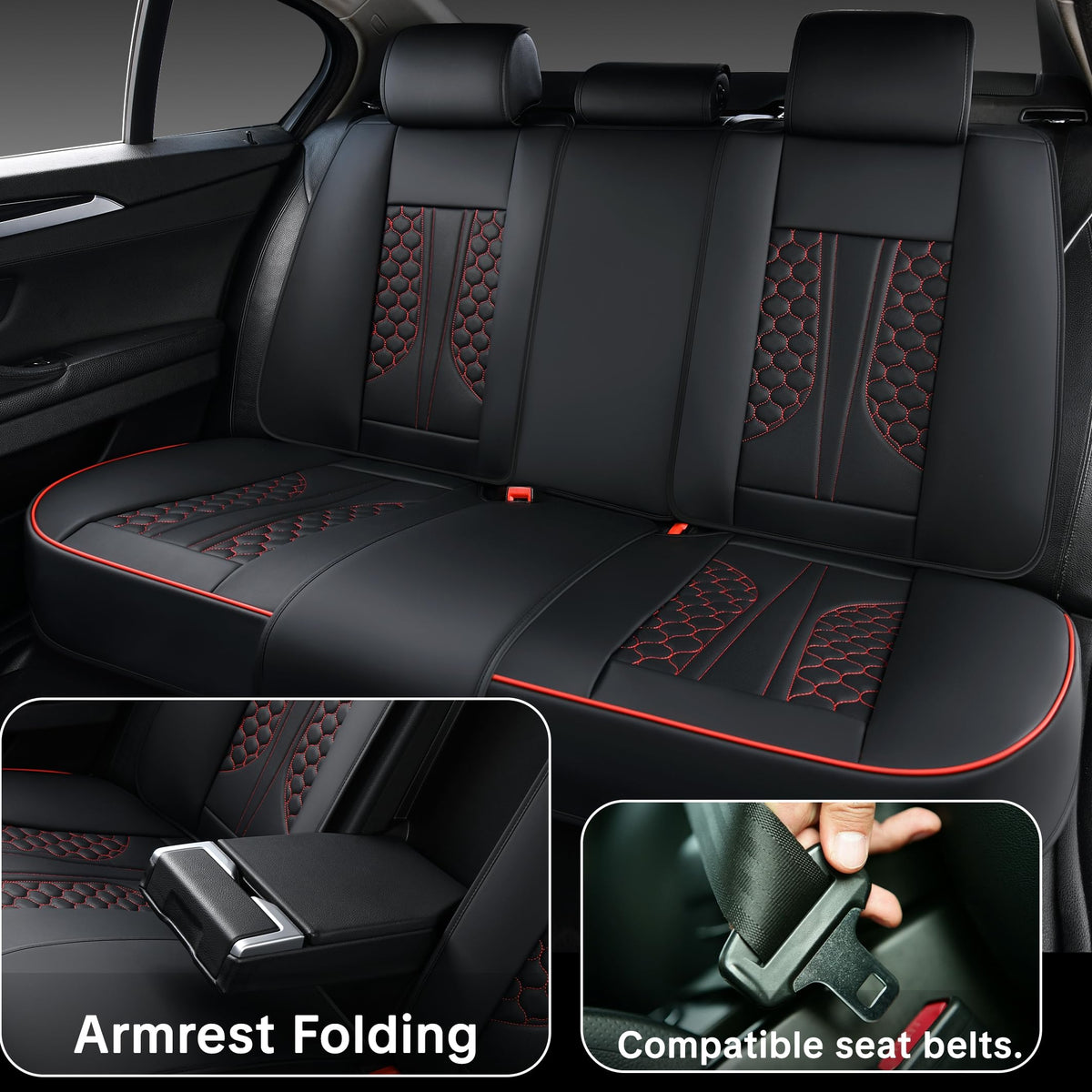 Wertigen seat covers installed in a compact SUV showing refreshed interior benefit