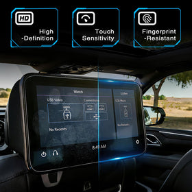 Wervorey neoprene cover fitted on rear screen protecting from impacts