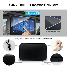 Wervorey PET film edge detail showing clear protection and touch clarity