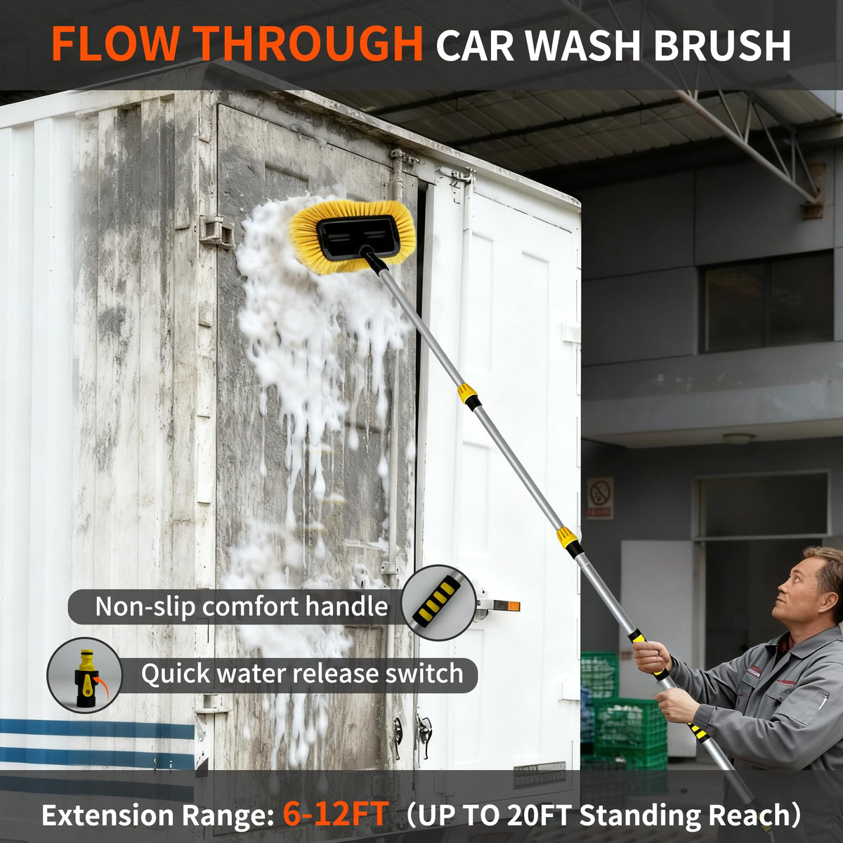 WESBRITE closeup of soft widened bristles delivering gentle but effective cleaning