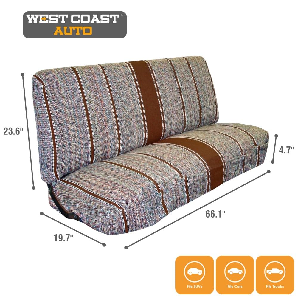 West Coast Auto separate backrest and bottom pieces for child seat access